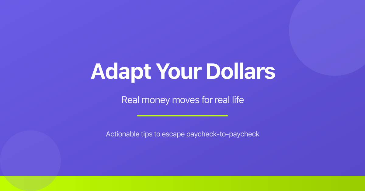 adaptyourdollars.com logo